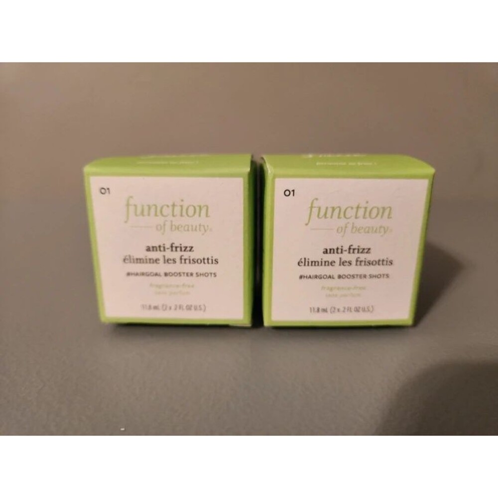 Function of Beauty Anti-Frozz Booster Shots 2 pack